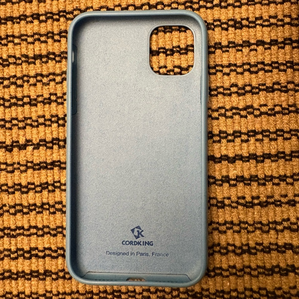 Blue iPhone Phone Case